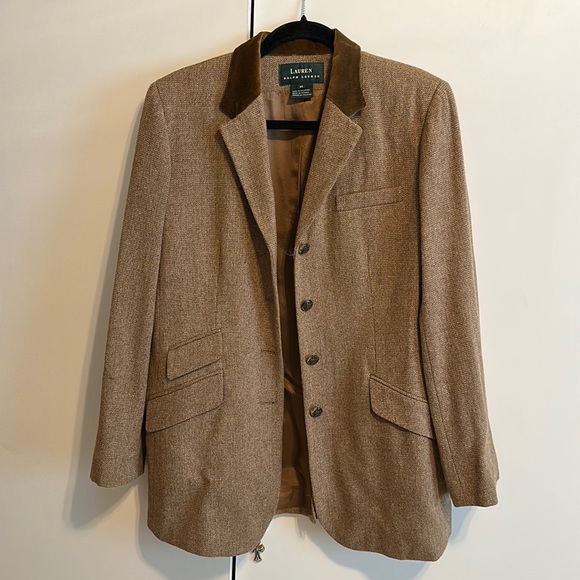 Lauren Ralph Lauren Jackets & Blazers - Lauren Ralph Lauren Tweed blazer jacket- size 10